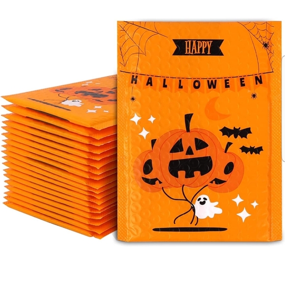 10 ct Halloween bubble mailers;6” x 10”inches - Picture 3 of 10